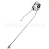 Conjunto de Fechadura de Porta de Cabine Luxide 160/210/220/260-8 com Bloco de Fechadura de Manopla Interna e Externa - Direto do Fabricante