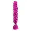 165g Trenza Jumbo Cabello Trenzas Africanas Largas Peluca Hip Hop Fibra de Alta Temperatura Peluca
