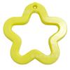 Llavero acrílico de girasol con forma de estrella de cinco puntas, colorido, para manualidades, bolso, colgante, accesorios de joyería hechos a mano