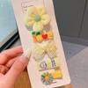 Traje de horquillas de una palabra para niños al por mayor verano horquilla para niña pequeña linda niña horquilla rota tocado accesorios para el cabello de Corea del Sur