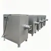 Picadora automática de carne de pechuga de pollo para bolas de hot pot, picadora de carne continua de acero inoxidable para pollo