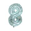 Set de globos de cristal gelatina popular al por mayor transfronterizo de 32 pulgadas 40 pulgadas versión estadounidense de cuerpo delgado de película de aluminio globo digital