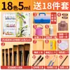 Caixa Pequena de Tinta Acrílica Marley para Estudantes de Arte Infantil, Conjunto Especial de Tintas para Pintura Graffiti Pintadas à Mão, 12 Cores, 5/12ml