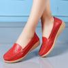 Zapatos para Mujeres de Mediana Edad y Mayores 2026, Verano Transpirables Cómodos Versátiles para el Día a Día Mocasines, Zapatos Perezosos sin Cordones