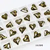 Pedras de Strass para Unhas Cor de Café Dongzhou, Acessórios de Strass Irregulares com Base Pontiaguda, Pedras de Strass para Empilhamento de Unhas Cor Caramelo Ovo de Pombo Melard