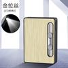 Encendedor de cigarrillos 2 en 1 con luz LED y carga USB, paquete de 10 unidades, fabricado en Wenzhou.
