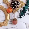 Suministro Transfronterizo de Fieltro de Lana Piña Colgantes de Jardín de Infancia Decoración de Árbol de Navidad Joyería Accesorios Poke Fieltro Producto Terminado