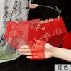 Suministro del Fabricante Ropa Interior Fina Transparente Bordada de Verano Yan Beimei Talla Grande Bragas de Cintura Media 836