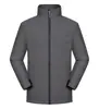 Cortavientos de una sola capa con cuello alto, adecuado para senderismo, actividades al aire libre, uso casual y desplazamientos diarios.; diseño unisex, personalizable con logotipos impresos y se puede usar como ropa de trabajo