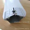 Fabricante Extruda Abajur de PC Listrado Interno de Tamanho Grande, Concha Protetora de Lâmpada Externa Anti-UV, Cada Tubo Bicolor é Personalizado