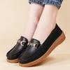 Sapatos Femininos Plus Size Transfronteiriços, Sapatos de Mãe, Mocassins, Sapatos de Trabalho Slip-On, Sapatos Slip-On, Sapatos Versáteis para o Dia a Dia