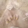 Pegatinas de Uñas con Diseño Floral Sencillo Día de Primavera de Hierro Ts-4070 Frescas y Suaves Chica Dulce Flor Pegatinas Adhesivas para Uñas