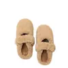 Pantuflas Birkenstock peludas estilo Maillard para mujer, adecuadas para otoño e invierno, con diseño de hebilla cuadrada, estilo de punta cerrada y forro de felpa para calor y comodidad, perfectas para usar en interiores y exteriores