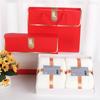Set de Regalo de Caja con Dos Toallas de Terciopelo Coral, Personalizado con Impresión de Logo, Regalo de Apertura, Set de Toallas de Recuerdo