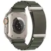 Adecuado para Apple Iwatch11 Correa de Reloj Applewatchs 0.5kg Sección Bucle Alpino Correa de Nailon Ultra