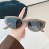 Novos Óculos de Sol Gatinho para Mulheres, Quadrados e Redondos Modernos para Rosto, Pequenos Óculos de Sol Anti-UV, Óculos de Sol Personalizados de Alta Qualidade