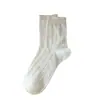 Calcetines de Malla Hueca de Seda para Verano 2026 para Mujer, Calcetines de Encaje Delgados Transpirables Versátiles con Volantes, Estilo Simple
