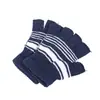 Guantes sin dedos unisex otoño e invierno finos cálidos de lana tejida de dedo completo hombres y mujeres estudiante escritura guantes sin dedos
