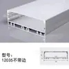 Canal de Aluminio para Luz Lineal LED con Borde, Luz Lineal, Luz Lineal de Aleación de Aluminio Montada en Superficie y Empotrada, Perfil de Aluminio, Exportación