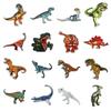 Sello de bordado por computadora, nuevo accesorio de ropa de dibujos animados de dinosaurios de animales, insignia para gorra, suministro transfronterizo, pasta de tela para bordar