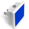 Luz de Noche LED Personalizada Gy005 Luz Azul Suave Mini Cuadrada Sensor de Control de Luz para Dormitorio Luz Nocturna