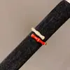 Anillo Abierto de Cobre Electrochapado en Oro Real de 14 Quilates con Estampado de Gota de Aceite Anillo Sencillo de Moda para el Dedo Índice Joyería de Lujo Ligero de Alta Gama
