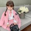 Pudding Haru 2023 Novo Conjunto Estilo Preppy para Meninas Jaqueta Saia Camisa Colete Estilo Coreano para Meninas