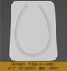Tablero de exhibición de perlas acrílicas tablero adhesivo de cuentas sueltas tablero de exhibición de joyería para combinar collares pendientes cuentas al descubierto