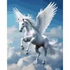 Dropshipping Transfronterizo Pintura al Óleo Digital al por Mayor Pinturas sin Marco 40X50 Amazon Wish Fábrica de Pintura Vestíbulo Ozon Caballo
