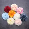 Flores de Peonía Grandes Simuladas Flores Falsas Peonía Rica Tocado de Novia Accesorios de Fotografía Disfraz Antiguo Linterna de Flores Hecha a Mano Adornos