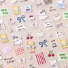Nuevo Pegatina para Uñas Expresión Oso de Dibujos Animados Mascota Linda Perro Gato Totoro Decoración de Uñas 3D con Calcomanía Adhesiva