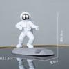 Ornamento Minimalista de Luxo Leve Astronauta Kung Fu Suporte de Celular para Astronauta Gadget para Maratona de Séries Presente de Aniversário para Pessoa Preguiçosa