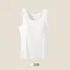Camisola Lisa para Mulheres com Bojo Embutido, Copas Fixas, Cobre os Seios Laterais, Versátil para Usar por Baixo ou por Cima, Simples e Esportiva