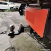 Engate de Reboque Conector de Reboque Traseiro de Carro Boca Quadrada Preta Braço de Reboque Bola de Reboque Prateada Acessórios de Reboque Fábrica de Origem