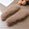 Plantillas de Pelo de Conejo Sintético para Invierno Plantillas Gruesas y Cálidas con Terciopelo Plantillas Cálidas a Prueba de Frío para Hombres y Mujeres