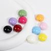 Estrellas acrílicas amor cuadrado cuentas sueltas cuenta con agujero pasante pulsera cadena para teléfono móvil llavero accesorios DIY