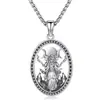 Collar Colgante de la Diosa Hécate Nuevo de Marzo Transfronterizo Estilo Europeo y Americano Nicho de Diseño Joyería de Bruja Retro