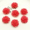 Accesorios de Flor de Rosa de Resina, Modelos para Ropa y Joyería, Pegamento de Crema para Manualidades, Funda para Teléfono Móvil, Accesorios para el Cabello, Decoración de Caja de Almacenamiento