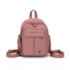 Mochila Ligera de Nylon Casual para Viajes, Compras, Versátil, Bolso para Mujer, Almacenamiento Portátil, Compras, Viajes Diarios, Mochila Pequeña