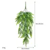 Decoração de Parede Pendurada Folha Persa Samambaia Criptografada Planta Verde Pendurada Videira Projeto de Teto para Casa Parede de Plantas Decoração