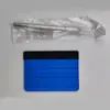 Raspador de Película Automotiva, Raspador de Adesivo de Fiapos, Ferramenta Raspadora de Plástico para Película, Raspador de Adesivo de Vidro para Película de Mudança de Cor da Carroceria