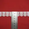 Renda Solúvel em Água 2,5cm Fita de Renda Renda para Roupas Acessórios de Renda Bordar Vestido de Casamento Roupas Femininas Roupas Infantis Renda