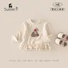 Camiseta para Niña 2026 Otoño Nuevas Llegadas Ropa para Bebés y Niños Pequeños Top Floral de Manga Larga Ropa de Otoño para Niña Ropa Interior