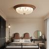 Lámpara de Techo de Dormitorio Retro Estilo Alabanza del Emperador Atmósfera Antigua Lámparas de Estudio para Dormitorio Principal Lámpara de Diseño Simple