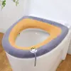 Cojín para asiento de inodoro apto para todas las estaciones, funda de inodoro portátil extraíble y lavable, cojín para asiento de inodoro doméstico al por mayor