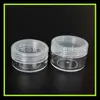 Botella transparente con purpurina 15g crema envase de prueba tarro para polvos de labios caja de crema botella de crema 15g botella de mascarilla para el cabello
