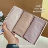 Ropa Interior Femenina Talla Grande de Látex Natural Tailandés Anti-Brillo Transpirable Versión para Gorditas Levantamiento de Glúteos y Moldeado de Vientre Calzoncillos de Látex Cómodos