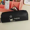 Bolsa de Papel Dupont para Lápices al por Mayor Aspecto de Alta Calidad Simple Gran Capacidad Bolsa para Papelería Bolsa de Almacenamiento para Lápices de Estudiante Bolsa de Lápices de Dibujos Animados