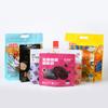 Bolsa para Embalagem de Lanche de Café, Petisco, Comida de Animal de Estimação, Bolsa de Folha de Alumínio, Selagem de Oito Lados, Bolsa Universal, Bolsa Auto-Sustentável com Zíper, Pastel de Flocos de Neve