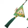 Bolsita de incienso para el Festival del Bote del Dragón para niños, Repelente de insectos, Repelente de mosquitos, Adorno colgante portátil para coche, Zongzi pequeño, Adorno colgante de hoja de artemisa